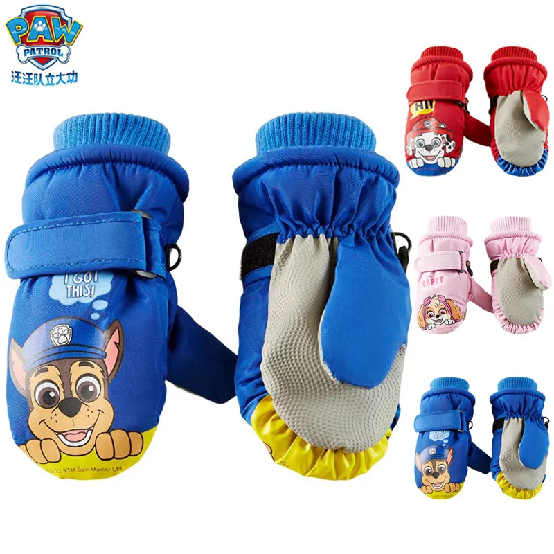 Genuine Paw Patrol Children Ski Gloves Kids